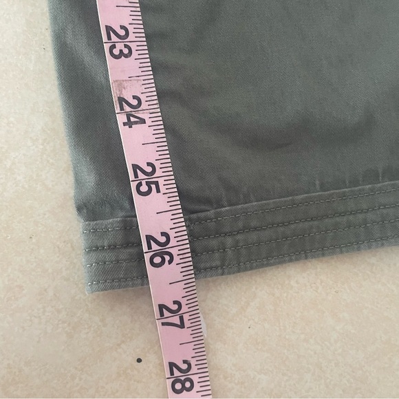 Abercrombie & Fitch Green Relaxed Carpenter Cargo Pants 37248 - Picture 12 of 13